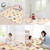 Jpgif Baby Play Mat Foldable Baby Crawling Mat Reversible Baby Play Gym Mat Non-slip