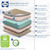 Sealy Soybean Plush Crib And Toddler Mattress, Cotton Cover, Soy Foam