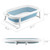 Kxuhivc Baby Bathtub Anti Slip Skid Proof Foldable Toddler Bath Tubs With Cushion