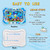 Lngoor Baby Inflatable Water Play Mat Tummy Time Baby Fun Mat Child Development Play Center With Manual Inflator Pump