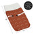 Diamond Tuft Orange Rust Arrow Changing Pad Cover By Sweet Jojo Designs