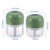 Luxtrada Mini Garlic Chopper, Electric Garlic Blender Portable Food Chopper Rechargeble Mini Garlic Mincer For Dicing, Ginger, Chili, Fruits, Onions Pepper And Baby Food 100ml&250ml