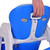 3 In 1 Baby High Chair Convertible Play Table Seat Booster Toddler Feeding Tray Blue