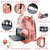 Autolock Adjustable Shoulder Strap Changing Pad Included Backpack Diaper Bag, Pink