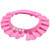1 Pcs Adjustable Soft Baby Kids Child Children Shampoo Bath Shower Wash Hair Waterproof Eye Shield Cap Hat Shield Sun Cap Tub Bathtub Visor For Toddler (pink)