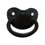 Sjenert Adult Sized Pacifier Silicone Pacifier Dummy For Adults Babies(black)