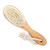 Wooden Baby Hair Brush For Infant Hair Comb Soft Wool Hair Scalp Massage Baby Cradle Cap Care Hairbrush