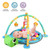 3 In 1 Baby Activity Play Mat Gym Game With Ball Pit Play Crawling Mat Baby Playing Mat Toys Unisex Kids Activity Carpet Infant W Hanging Toys Ocean Ball (green Turtle)