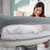 Chicco Close To You 3-in-1 Portable Bedside Bassinet And Changing Table - Heather Grey (grey)