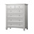 Evolur Fairbanks 6 Drawer Chest In Dove Gray