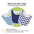 Keababies Organic Baby Bibs, Baby Drool Bibs For Boys & Girls (azure)