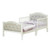 Orbelle Upholstered Toddler Bed, Off-white, With Bed Rails