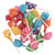 Dum Dums Color Party Lollipops, Rainbow, Mixed Flavors, 12.8 Oz