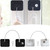 "2 Pieces Fridge Lock Refrigerator Lock With Keys, Freezer Lock Child Safety Cabinet Lock With Adhesive For Kitchen Appliance, Openable Furniture, Sliding Closet, Drawer And Toilet Seat, Black"