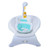 Karmas Product Baby Contrast Bouncer With Vibrating Seat,blue