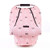 Baby Car Seat Covers-acrabros Multifunctional Infant Carseat Canopy For Boys Girls,stretchy Breathable Adjustable Peep Window Universal Fit Pink"baby Arrow"