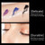 6 Color Mascara Waterproof Fast Dry Long-lasting Curling Lengthening Eye Lashe Makeup Blue Pink Brown Mascara Eyes Makeup