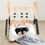 Lacyie Wooden Baby Gym With Hanging Toys Foldable Baby Play Gym  Frame