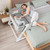 Babyjoy Baby Side Bassinet Bedside Sleeper Washable Mattress Height Adjustable Grey