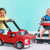 4-in-1 Baby Activity Push Walker, Red, Age 6 Months+