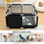 Baby Playpen, Outdoor Play Yard, Portable Play Yard 4-panel- Baby Foldable Safety Playpen For Infant Toddler With Basketball Hoop