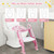 Gymax Foldable Potty Training Toilet Seat W/ Step Ladder Adjustable Baby Kids Home