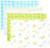 Luvable Friends Baby Girl Cotton Flannel Burp Cloths 4pk, Rainbow, One Size