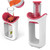 Baby Puree Maker, Baby Food Masher Highly Durable With Pouches For School For Camping For Home Red