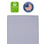 Dream On Me Snuggles Breathable Extra Firm Fiber Portable/mini Crib Mattress In Periwinkle
