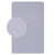 Dream On Me Snuggles Breathable Extra Firm Fiber Portable/mini Crib Mattress In Periwinkle