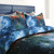 Piccocasa 4pcs Galaxy Pattern Cotton Bedding Set (duvet Cover, Sheet & Pillowcases) Queen, Multicolor