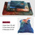 Piccocasa 4pcs Galaxy Pattern Cotton Bedding Set (duvet Cover, Sheet & Pillowcases) Queen, Multicolor