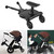 Buggy Board With Seat Universal, Adjustable Size Stroller Glider Board Suitable For Most Brands Of Strollers, Holds Children Up To 55lbs