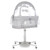 Dream On Me Breeze Swivel Bassinet In Gray