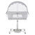 Dream On Me Breeze Swivel Bassinet In Gray