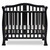 Naples 4 In 1 Convertible Mini Crib-finish:black