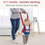 Baby Walker Walker, Baby Walker Walker Adjustable With Safety Lock And Magic Stickers, Mesh Design