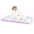 Where The Polka Dots Roam Preschool Nap Pocket – Toddler Nap Mat Cover For Day Care – Kid’s Sleeping Sheet In Rainbow Print For Boys And Girls