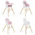 Dream On Me Lulu 2-in-1 Highchair, Convertible, Compact High Chair, Light Weight, Portable, Blush Pink