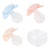 Shiyao Adult Baby Pacifier Size Pacifier Adult Silicone Nipple(pink)