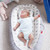 Baby Lounger Baby Nest, 100% Soft Portable Foldable Washable For Crib Bassinet Mattress With Pillow