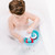 Ubbi Boat & Buoys Bath Toys, Includes 1 Boat And 4 Buoys, Mold Free Dishwasher Safe Toddler Toys