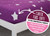 Delta Children 4-piece Girls Toddler Bedding Set Collection | Includes: Fitted Sheet, Flat Top Sheet W/ Elastic Bottom, Fitted Comforter W/ Elastic Bottom, Pillowcase | Starry Night | Purple Stars