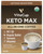 Organic Keto Max Dark Roast Coffee Pods W/ Butter, Coconut Mct Oil, Turmeric, B Vitamins, & D3 By Vitacup For Ketosis & Energy, Single Serve Pod Compatible W/ K-cup Brewers Including Keurig, 18 Ct