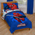 Marvel Spiderman Regulator Toddler Bed Set, 100% Microfiber, Blue
