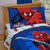 Marvel Spiderman Regulator Toddler Bed Set, 100% Microfiber, Blue