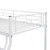 Twin Over Full Bunk Bed, Metal Bunk Beds Twin Over Full Size, Heavy Duty Bunk Beds For Kids Adults Teens, Bed Frame With Metal Support Slat, Safety Guard Rail, 3-step Ladder, White