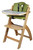 Abiie Beyond Wooden High Chair With Tray, Olive