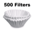 Coffee Filters For Bunn Nhs 10 Cup Velocity Brew 500 Pack