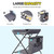 Kiaisxes Rolling Baby Changing Table With Wheels